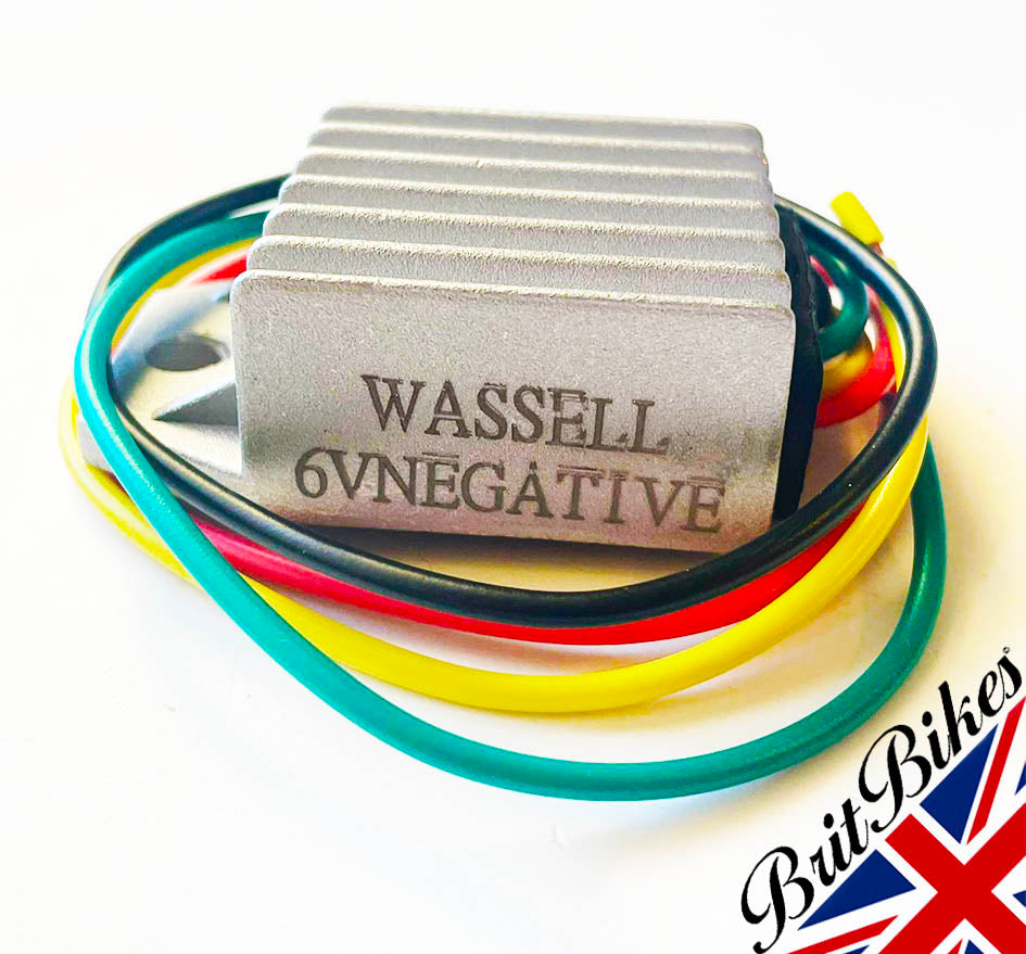 REGULATOR - WASSELL SOLID STATE 6V DC NEGATIVE REGULATOR - REPLACES MCR2