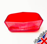 GENUINE LUCAS L564 REAR LAMP TAIL LIGHT LENS BSA NORTON TRIUMPH AMC CLASSIC BIKE