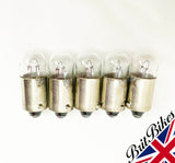 GENUINE LUCAS MOTORCYCLE PILOT LIGHT BULB 12V 4W BA9S LLB233T - CHOOSE QTY