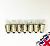 GENUINE LUCAS MOTORCYCLE PILOT LIGHT BULB 12V 4W BA9S LLB233T - CHOOSE QTY