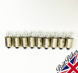 GENUINE LUCAS MOTORCYCLE PILOT LIGHT BULB 12V 4W BA9S LLB233T - CHOOSE QTY