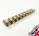 GENUINE LUCAS MOTORCYCLE PILOT LIGHT BULB 12V 4W BA9S LLB233T - CHOOSE QTY