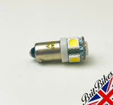 GENUINE LUCAS CLASSIC MOTORCYCLE LED INSTRUMENT PILOT BULB 12V BA9S BSA TRIUMPH