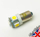 GENUINE LUCAS CLASSIC MOTORCYCLE LED INSTRUMENT PILOT BULB 12V BA9S BSA TRIUMPH