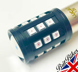 GENUINE LUCAS MOTORCYCLE L917 REAR LED STOP TAIL LIGHT BULB 12V WHITE RED