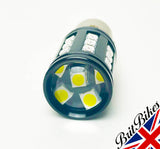 GENUINE LUCAS MOTORCYCLE L917 REAR LED STOP TAIL LIGHT BULB 12V WHITE RED