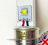 GENUINE LUCAS MOTORCYCLE LED HEADLIGHT BULB 6-24V P36D BRITISH PRE FOCUS BPF