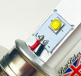 GENUINE LUCAS MOTORCYCLE LED HEADLIGHT BULB 6-24V P36D BRITISH PRE FOCUS BPF