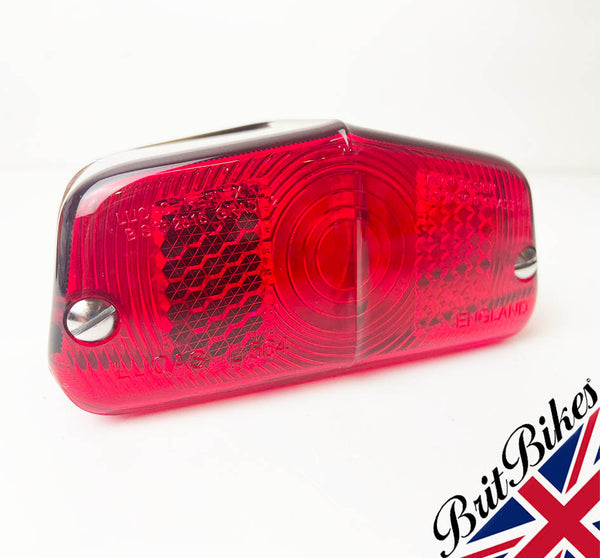 Lucas Driving Lights Burton Bike Bits L564 Lucas Replica Rear Lamp