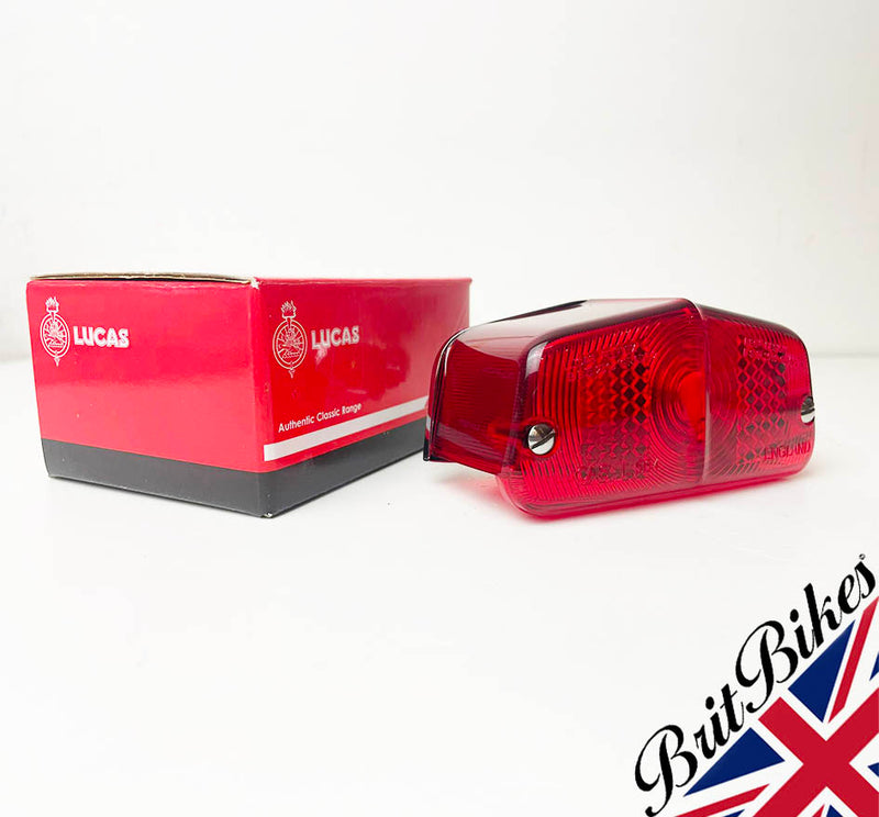 GENUINE LUCAS L564 REAR LAMP 53454 19-1014 TRIUMPH, BSA, NORTON, AMC (1955-70)