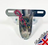 MOTORBIKE REAR LAMP LIGHT LUCAS 564 STYLE & MOUNTING BRACKET TRIUMPH CAFE RACER