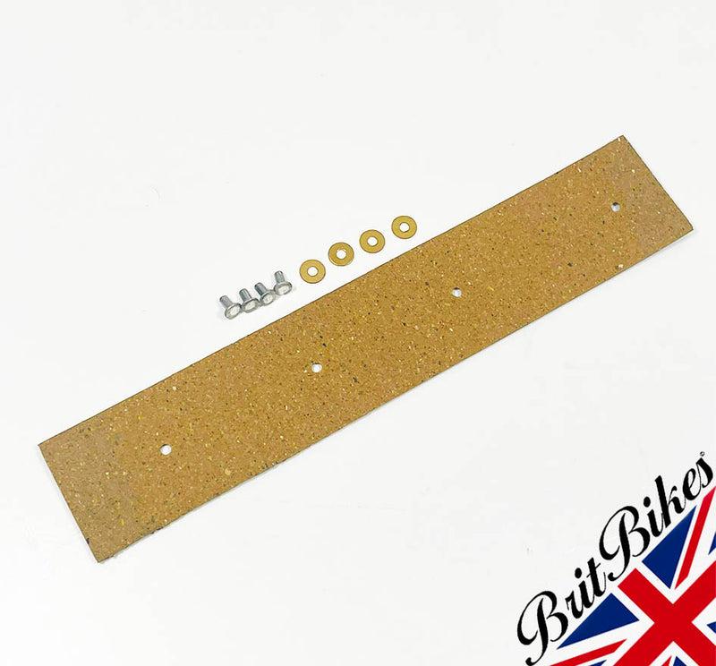 LUCAS E3H E3L DYNAMO STRAP BAND CORK SEAL WITH RIVETS BSA TRIUMPH 200522 200609