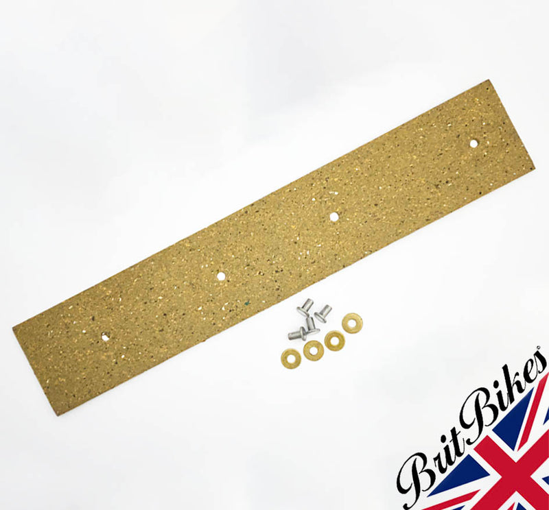 LUCAS E3H E3L DYNAMO STRAP BAND CORK SEAL WITH RIVETS BSA TRIUMPH 200522 200609