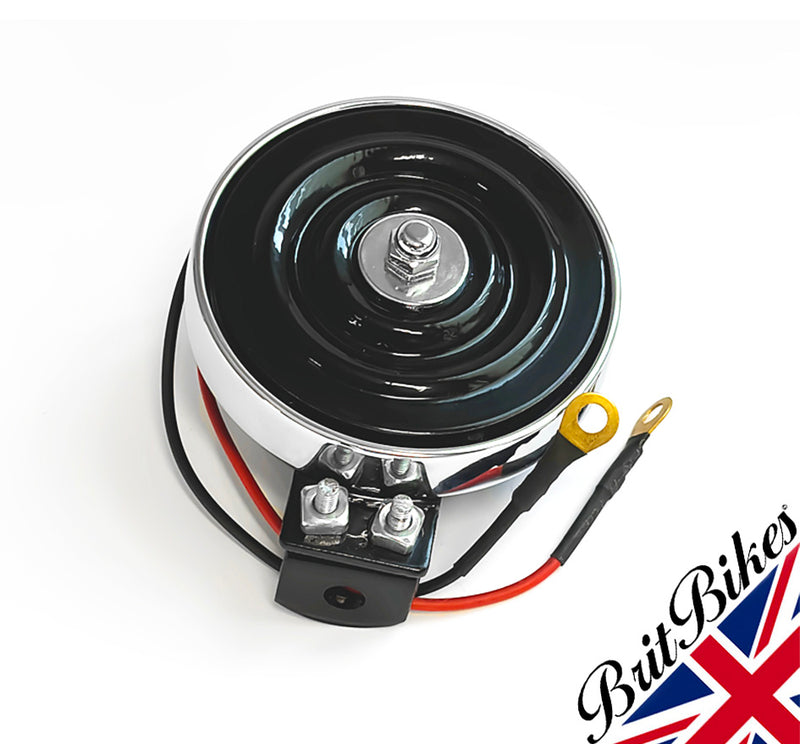 LUCAS STYLE 6V HORN HF1849 CLASSIC BSA TRIUMPH MOTORCYCLE CAR