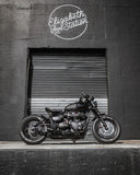 Motone Saturn V - Exhaust System - Triumph Bobber, Speedmaster - Black