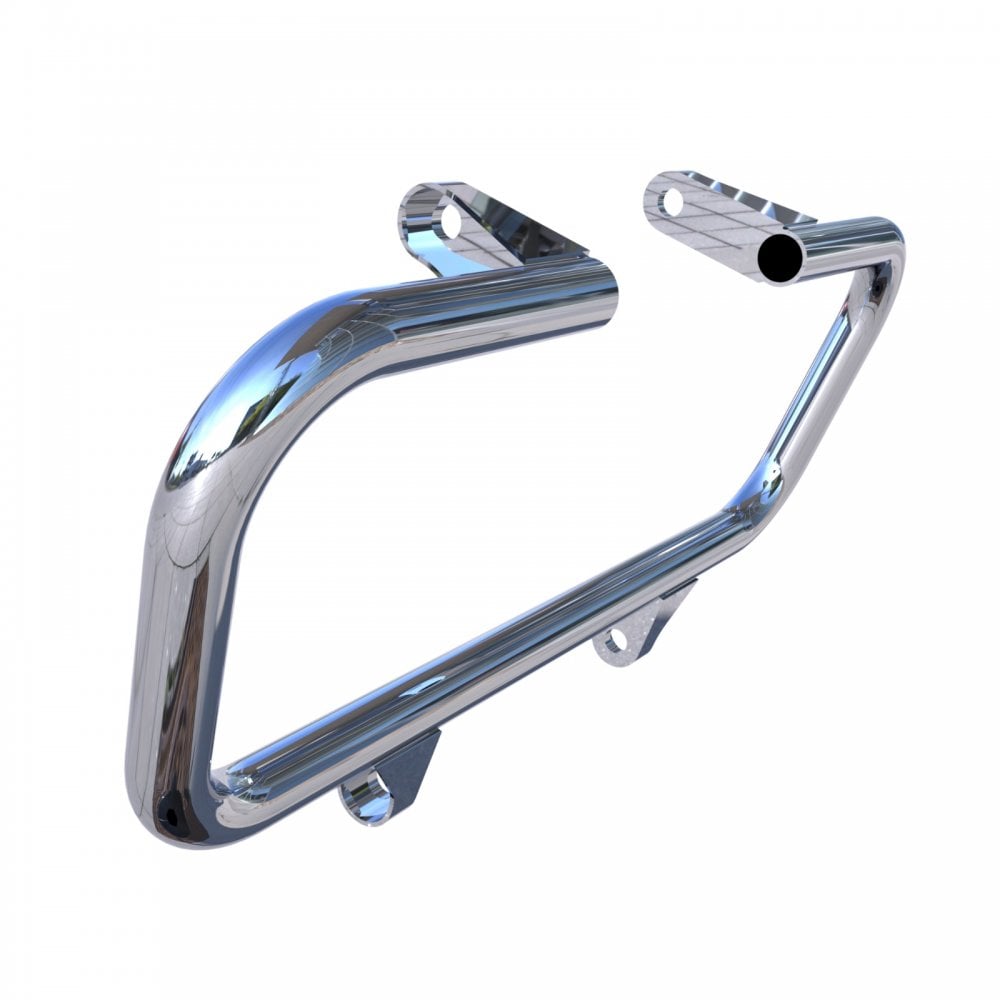 MOTONE ENGINE FRAME CRASH BARS TRIUMPH T120 T100 STREET POLISHED STAINLESS STEEL