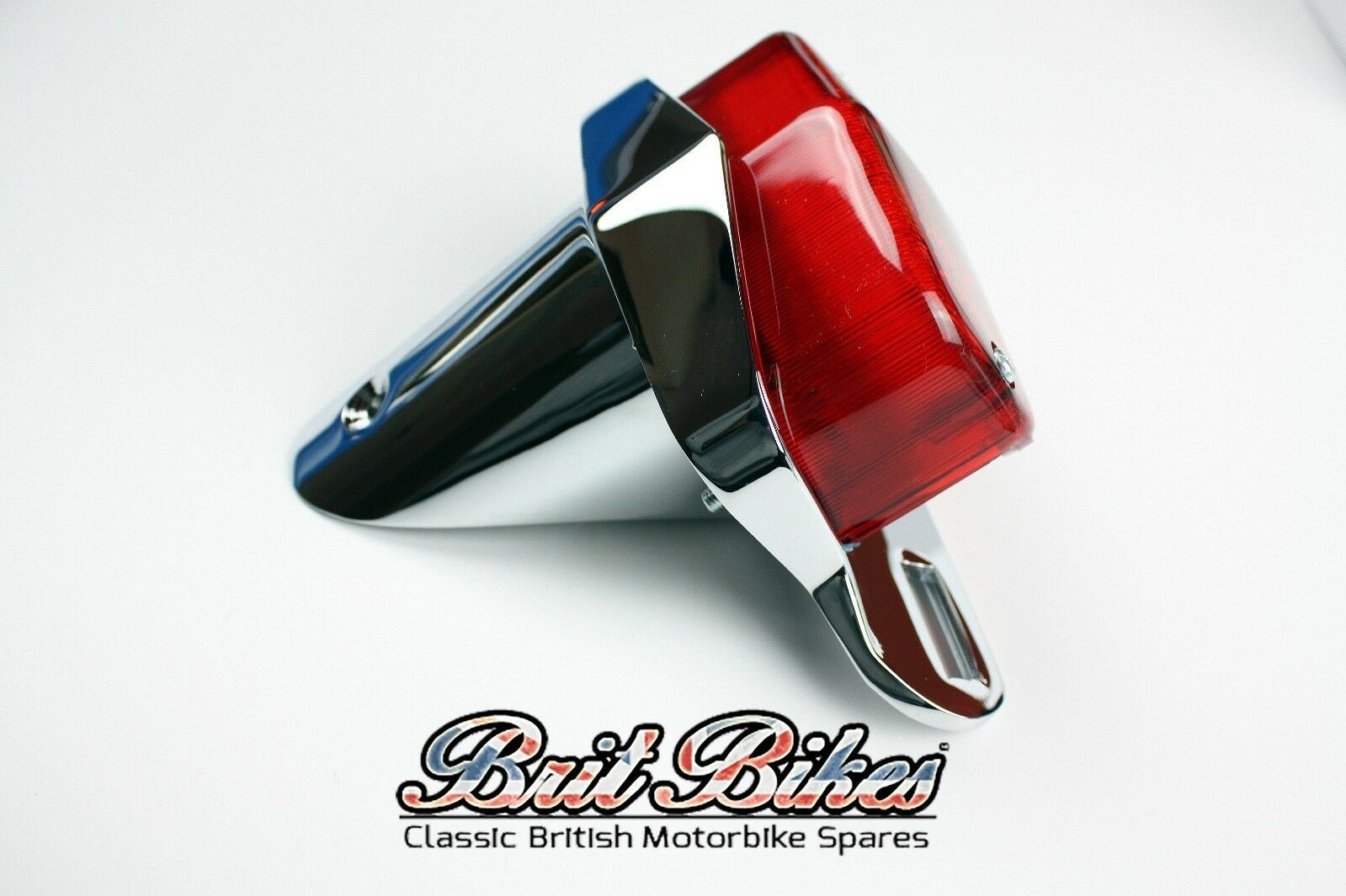 MOTORBIKE REAR LAMP LIGHT LUCAS 564 STYLE & MOUNTING BRACKET TRIUMPH CAFE RACER