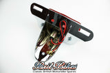 MOTORBIKE REAR LAMP LIGHT LUCAS 564 STYLE & MOUNTING BRACKET TRIUMPH CAFE RACER