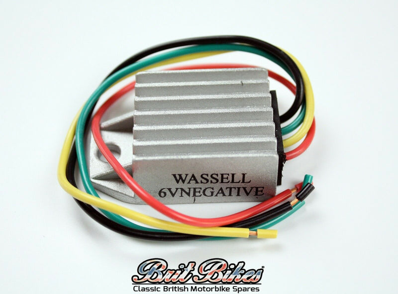 REGULATOR - WASSELL SOLID STATE 6V DC NEGATIVE REGULATOR - REPLACES MCR2