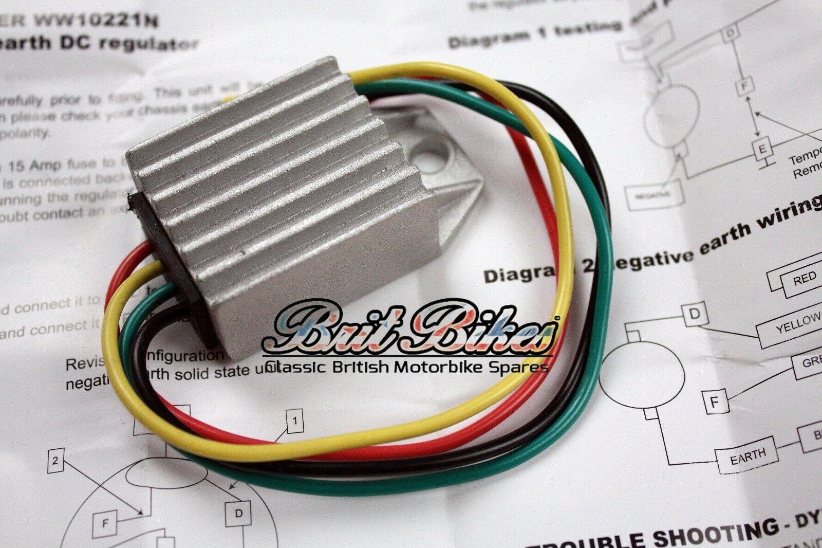 REGULATOR - WASSELL SOLID STATE 6V DC NEGATIVE REGULATOR - REPLACES MCR2