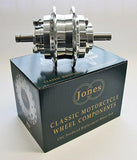 GENUINE JONES CNC OEM FRONT HUB ASSEMBLY - TRIUMPH T140 T160 MODELS WITH SPINDLE