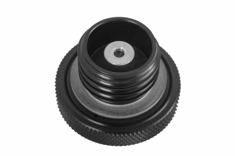 MOTONE CUSTOM FUEL GAS TANK CAP - BLACK - TRIUMPH HARLEY ETC