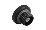 MOTONE CUSTOM FUEL GAS TANK CAP - BLACK - TRIUMPH HARLEY ETC