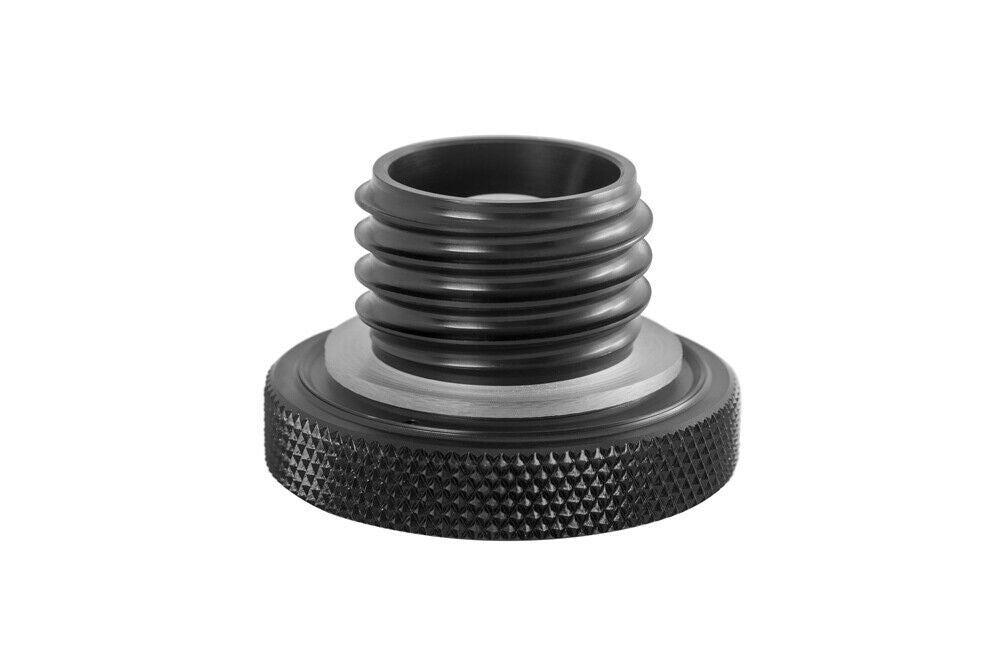 MOTONE CUSTOM FUEL GAS TANK CAP - BLACK - TRIUMPH HARLEY ETC