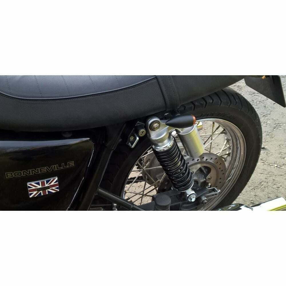 Motone Left Side Shock Mount Helmet Lock Keys Hinckley Triumph Bonneville etc