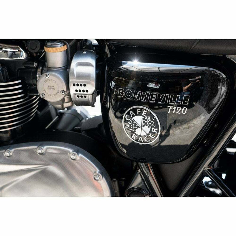 Motone Cafe Racer - Petrol Tank / Side Panel Emblem - Billet