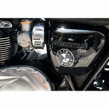 Motone Cafe Racer - Petrol Tank / Side Panel Emblem - Billet