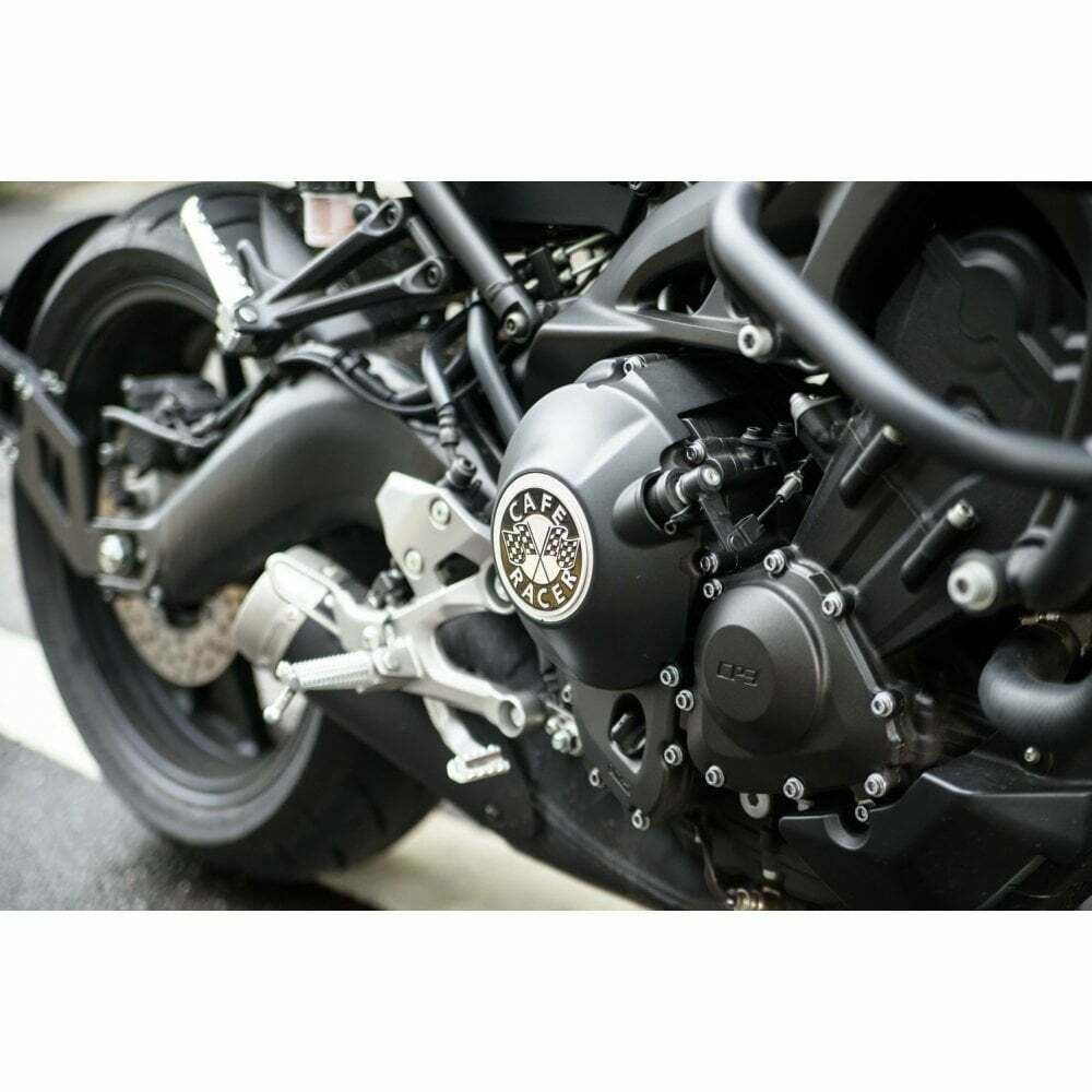 Motone Cafe Racer - Petrol Tank / Side Panel Emblem - Billet