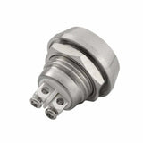 MOTONE CUSTOM BILLET MICRO SWITCH BUTTON MOMENTARY M12 STAINLESS - HORN STARTER