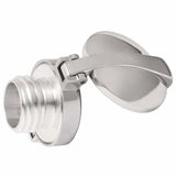 Motone Monza Fuel Petrol Cap Kit Polished for Triumph and Harley Davidson