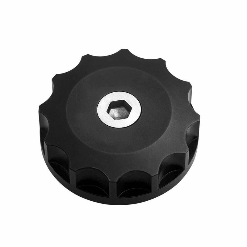 MOTONE CUSTOM ENGINE OIL FILLER CAP - BILLET BLACK - TRIUMPH BONNEVILLE THRUXTON