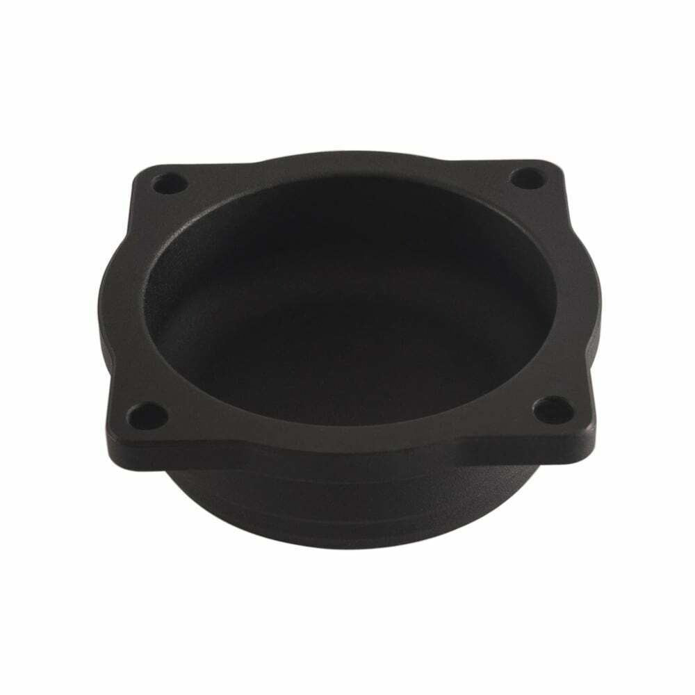 MOTONE TRIUMPH BONNEVILLE THRUXTON - FINNED EFI CARB TOPS CONTRAST CUT BLACK