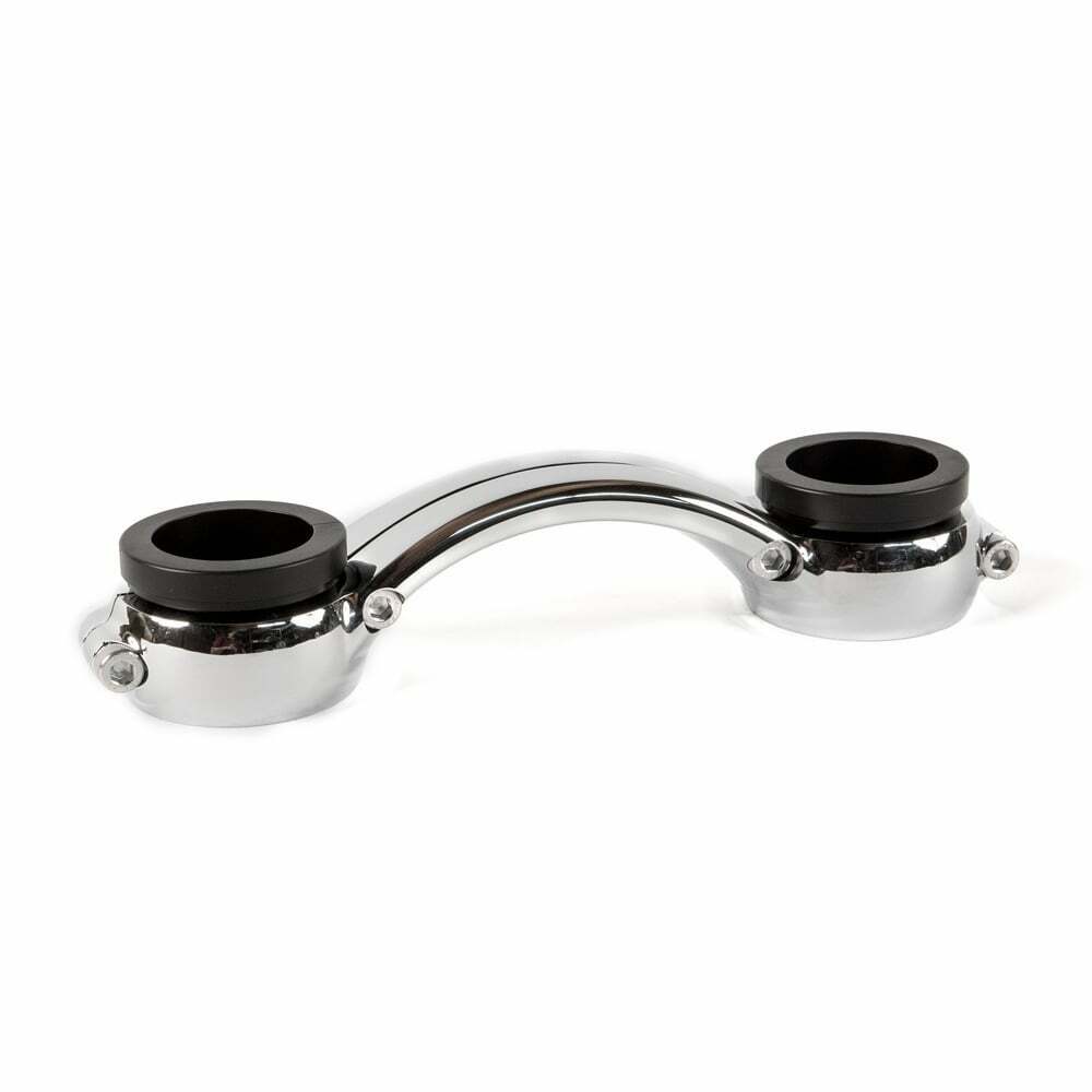 Motone Billet Fork Brace - Chrome - Triumph Bonneville T100