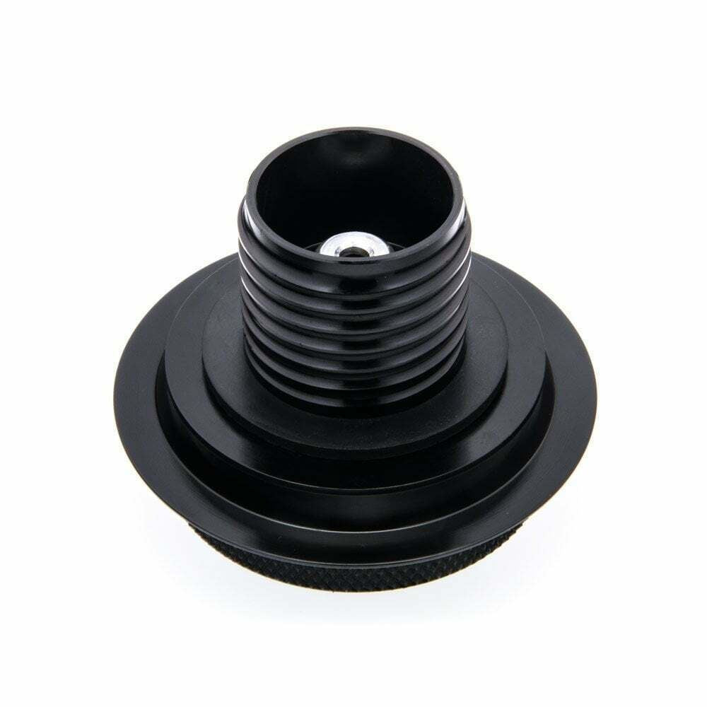 Motone BMW Airhead Billet Gas Fuel Petrol Tank Cap - Brass & Black