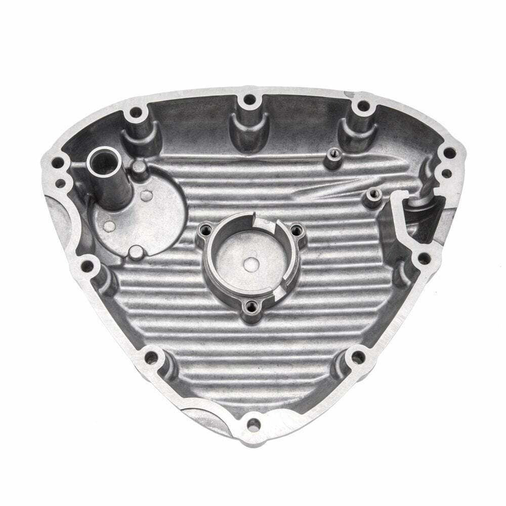 Motone Finned Timing Stator Cover Brushed - Triumph Bonneville Twin Engines