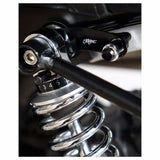 MOTONE INDICATOR TURN SIGNAL BRACKETS TOP SHOCK MOUNT - POLISHED CUSTOM TRIUMPH