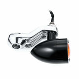 Motone TRILINE Indicator Signal Brackets Shock Mount - Brushed Triumph Universal