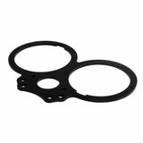 Motone Triumph Bonneville Lay Flat Gauge Speedo Tacho Ignition Mount Bracket