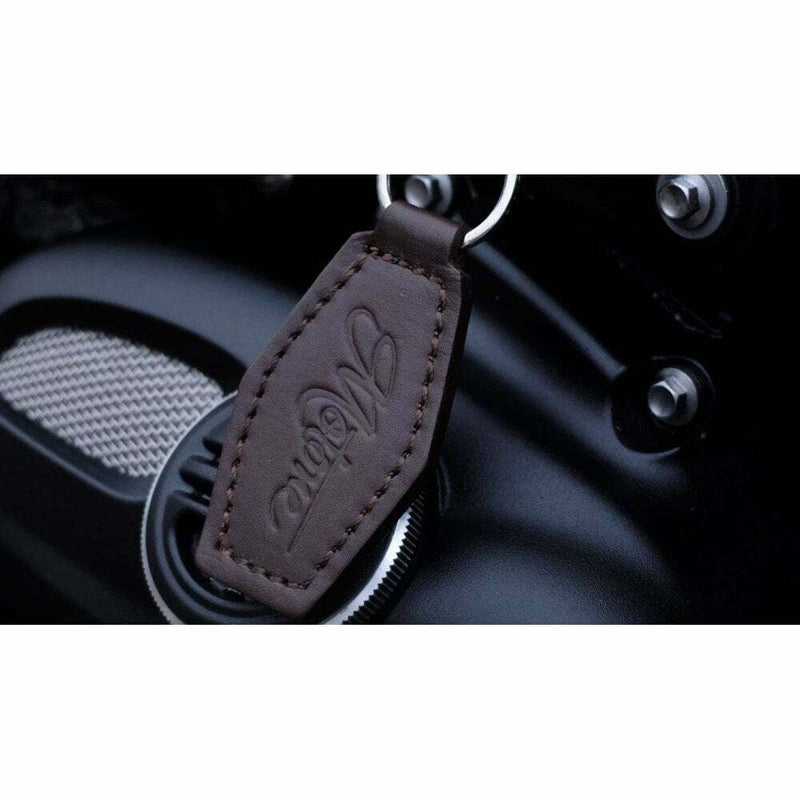 Motone Classic Leather Key Fob - Custom Motorcycle Motorbike Triumph Bonneville