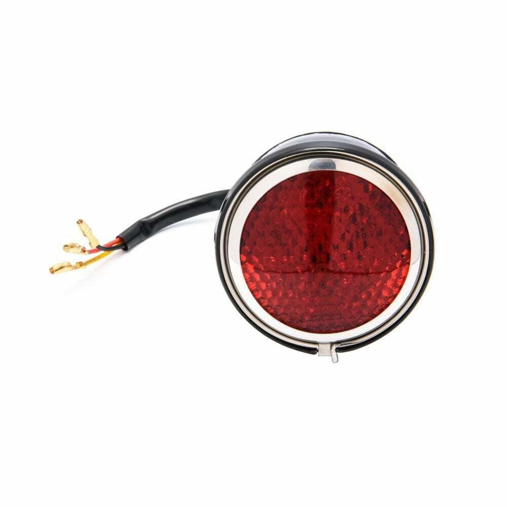 Motone Miller Clean - Tail Rear Light Unit Black Housing - LED Motorbike Custom