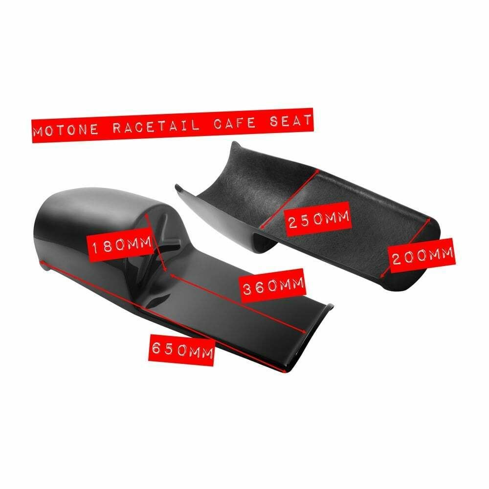 Motone Racetail Custom Cafe Racer Universal Seat Pan