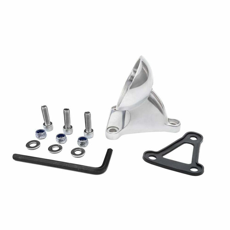 Motone Rear Fender Tail Light Mount Bracket - Polished