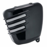 Motone Ribbed Side Panels PAIR Gloss Black - Triumph Bonneville T100 SE Thruxton
