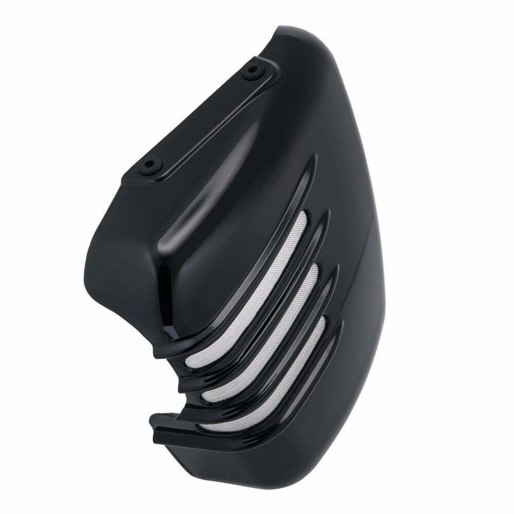 Motone Ribbed Side Panel LEFT Gloss Black - Triumph Bonneville Scrambler