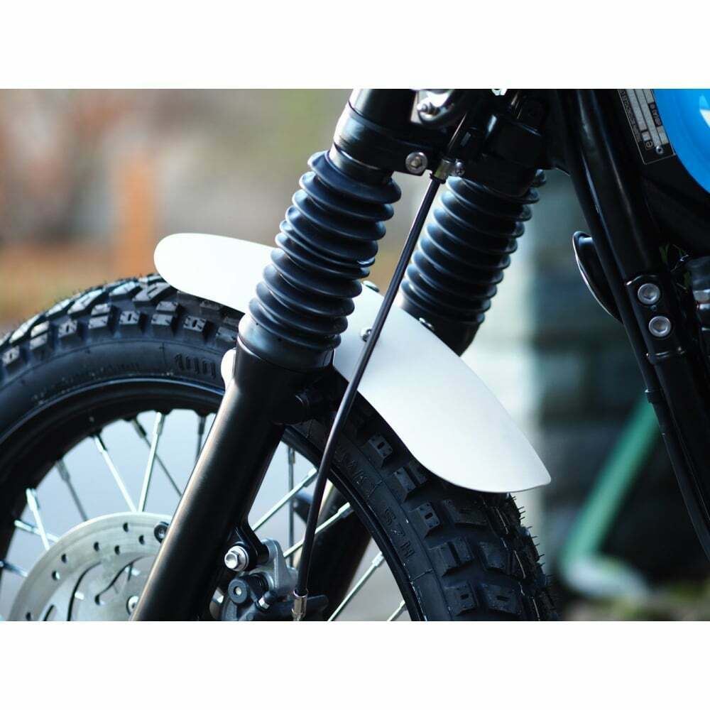 MOTONE SHORTY BOBBED FRONT MUDGUARD FENDER TRIUMPH BONNEVILLE T100 THRUXTON