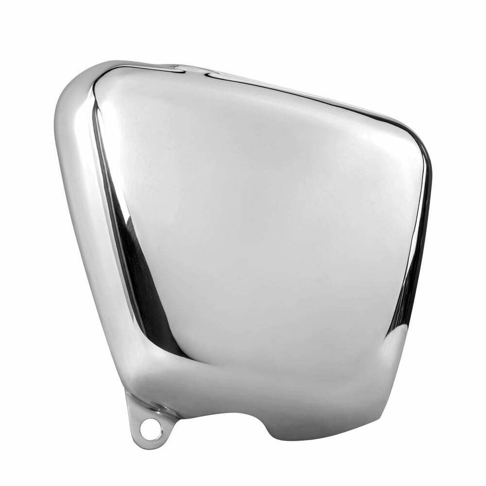 Motone Side Panel Set - Polished Aluminium - Triumph Bonneville T100 SE Thruxton